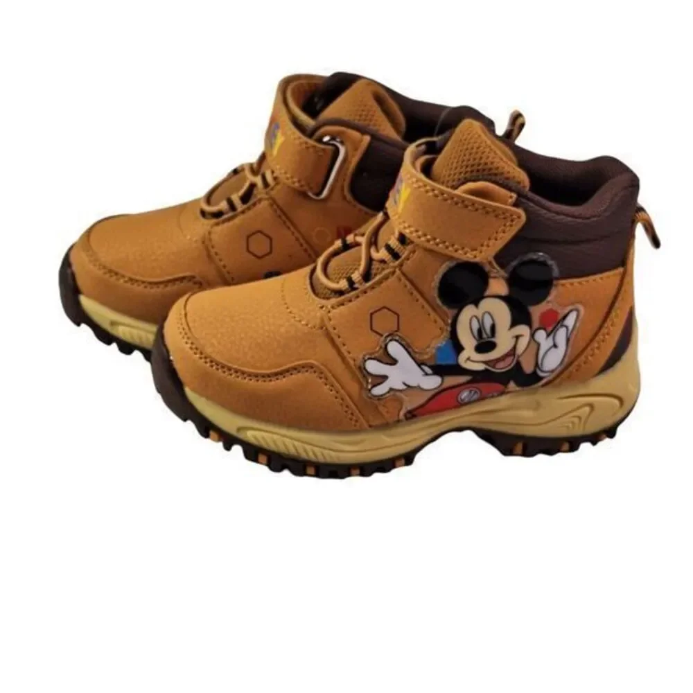 Mickey Shoes for‎ Children Size 6 (14 cen) Waterproof High Hiking Boot New
